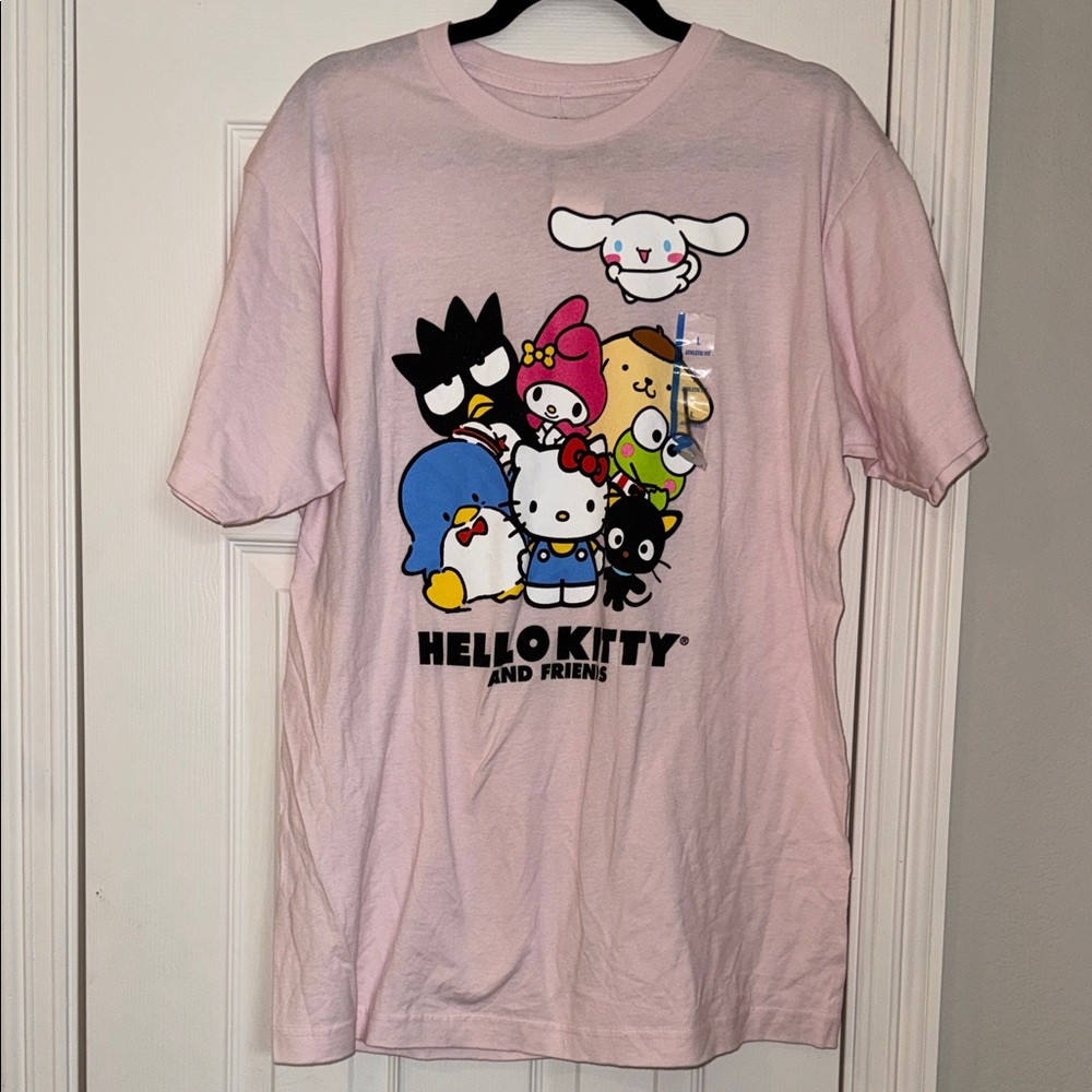 Hello Kitty & Friends Pink Graphic Tee Shirt